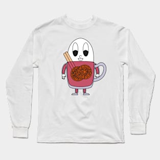 Mulled-Wine-Glass Egg Long Sleeve T-Shirt